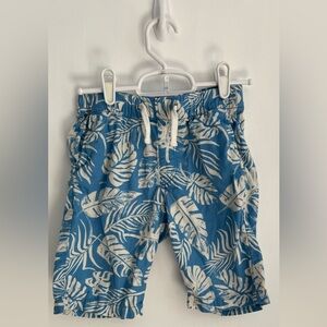 Hawaiian Print H&M Kids Shorts - blue - size US 7